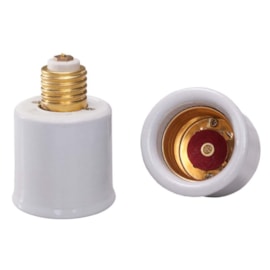 Bocal Adaptador E27 para E40 Porcelana Decorlux Bocal Adaptador E27 para E40 Porcelana Decorlux
