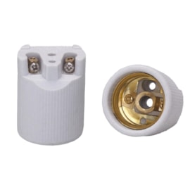 Bocal Adaptador E27 Porcelana para Spot Decorlux Bocal Adaptador E27 Porcelana para Spot Decorlux