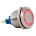 Botao Antivandalismo Iluminado Vm 22Mm-24Vca/Cc Av22Ic-7R Metaltex