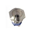 Botão Antivandalismo Momentâneo 19mm 1NA Aço Inox AV19BA Metaltex
