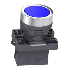 Botão de Impulsão 22mm 1NA XA2EA61 Azul Schneider Botão de Impulsão 22mm 1NA XA2EA61 Azul Schneider