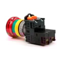 Botão Emergência Iluminado Led Vermelho 220v IP40 TN2IK2R-L1B Metaltex