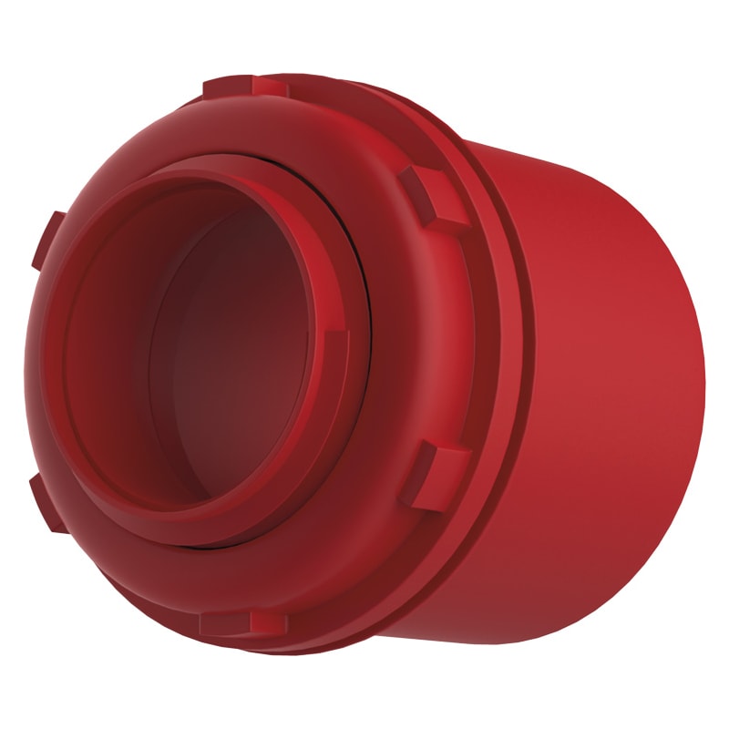 Box Reto Pvc Vermelho 3/4 Sem Rosca Impol