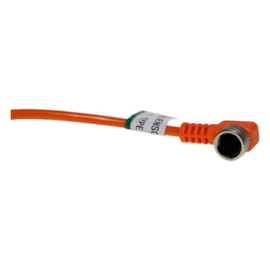 Cabo Com Conector M8 De 2M Axial De 3 Fios K8-A-2M Metaltex