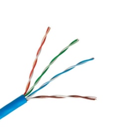Cabo de Rede LAN CAT-5E CMX Azul Furukawa Cabo de Rede LAN CAT-5E CMX Azul Furukawa