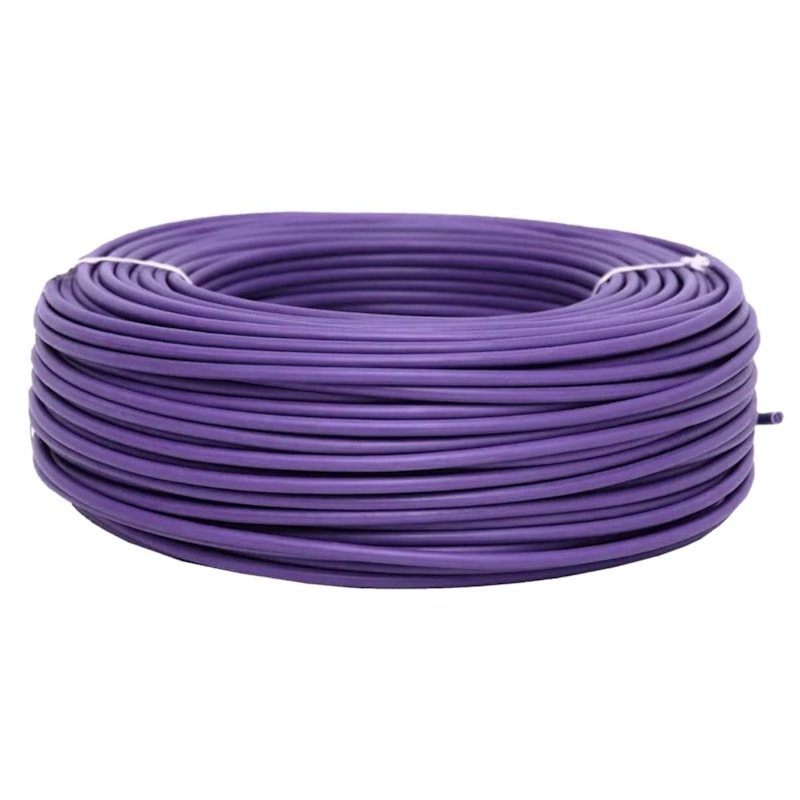 Cabo Flexivel 0,50Mm 750V Lilas Rolo Com 200 Metros Corfio