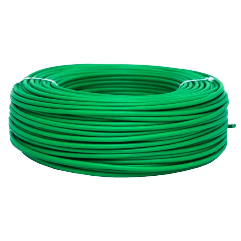 Cabo Flexivel 0,75Mm 750V Verde Rolo Com 200 Metros Corfio