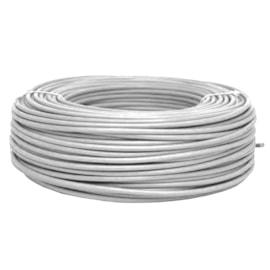 Cabo Flexível 1,00mm 100m Branco 750v 0105-BC Corfio