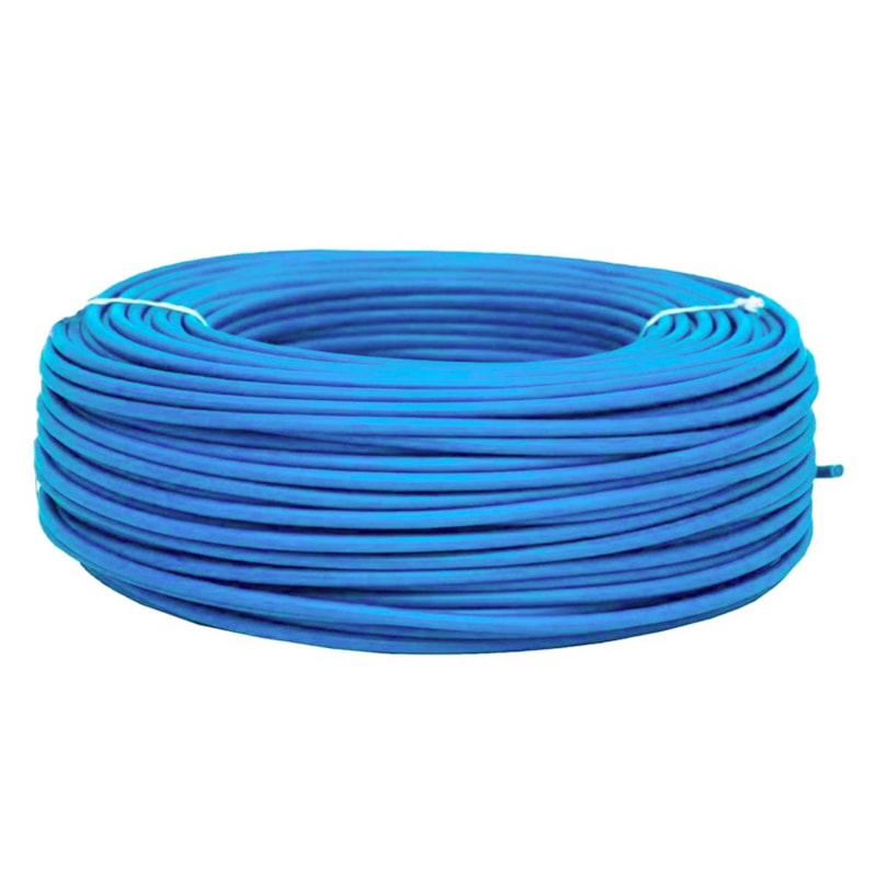 Cabo Flexivel 1,00Mm 750V Azul Rolo Com 200 Metros Corfio