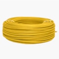 Cabo Flexivel 10,00Mm 750V Amarelo Rolo Com 15 Metros Corfio