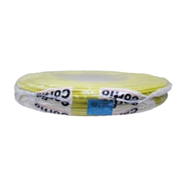 Cabo Flexível 10mm 100m Amarelo 750V Corfio/Cobrecom Cabo Flexível 10mm 100m Amarelo 750V Corfio/Cobrecom