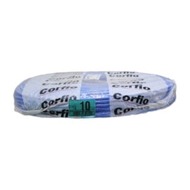 Cabo Flexível 10mm 100m Azul 750V Corfio/Cobrecom Cabo Flexível 10mm 100m Azul 750V Corfio/Cobrecom