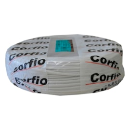 Cabo Flexível 2,50mm 100M Branco 750V Corfio/Cobrecom Cabo Flexível 2,50mm 100M Branco 750V Corfio/Cobrecom