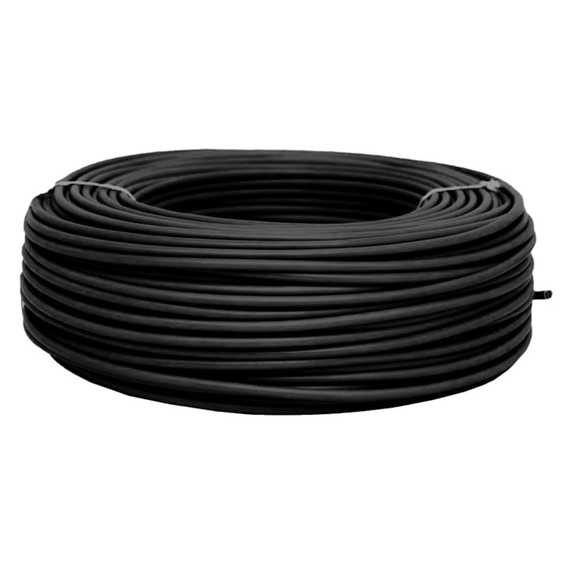 Cabo Flexivel 4,00Mm 750V Preto Rolo Com 15 Metros Corfio