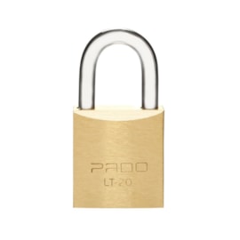 Cadeado com Chave Latão 20mm Dourado Pado Cadeado com Chave Latão 20mm Dourado Pado