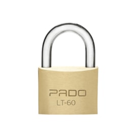Cadeado com Chave Latão 60mm Dourado Pado Cadeado com Chave Latão 60mm Dourado Pado