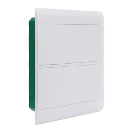 Caixa de Distribuição Embutir 24DIN PVC sem Barramento IP-40 Schneider Caixa de Distribuição Embutir 24DIN PVC sem Barramento IP-40 Schneider