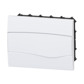 Caixa de Distribuição Embutir 8UL/12DIN PVC sem Barramento IP-40 Brum Caixa de Distribuição Embutir 8UL/12DIN PVC sem Barramento IP-40 Brum