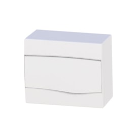 Caixa de Distribuição Sobrepor 6UL/9DIN PVC sem Barramento IP-40 Brum Caixa de Distribuição Sobrepor 6UL/9DIN PVC sem Barramento IP-40 Brum