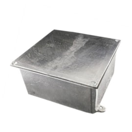 Caixa de Passagem 15X15X10 Alumínio com Tampa Revestida IP-54 Stamplac Caixa de Passagem 15X15X10 Alumínio com Tampa Revestida IP-54 Stamplac