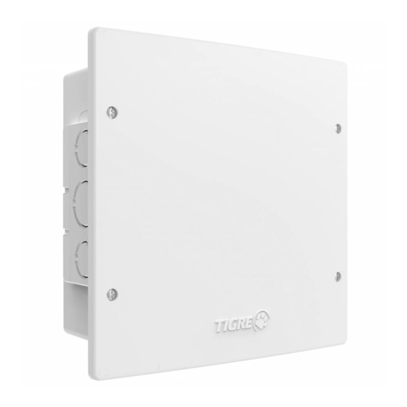 Caixa De Passagem Cp-20 Embutir Pvc Ip-40 Tigre