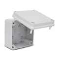 Caixa Multiuso 102x102x55mm Cinza Ip55 Cega Steck