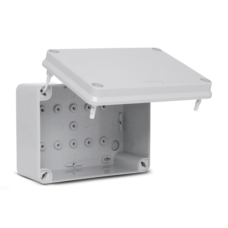 Caixa Multiuso 154x110x70mm Cinza Ip55 Cega Steck