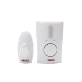 Campainha Eletrônica Sem Fio Bivolt Branco Foxlux Campainha Eletrônica Sem Fio Bivolt Branco Foxlux