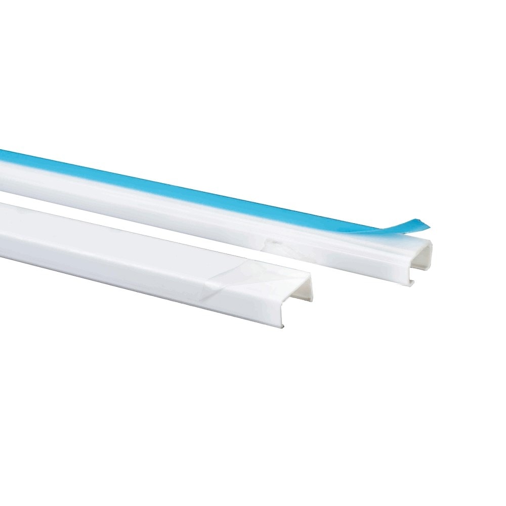 Canaleta Lisa 20x12 Branca 2M com Fita Adesiva Dexson Schneider
