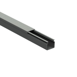 Canaleta Lisa 20x20 Cinza 2M Enerbras Canaleta Lisa 20x20 Cinza 2M Enerbras