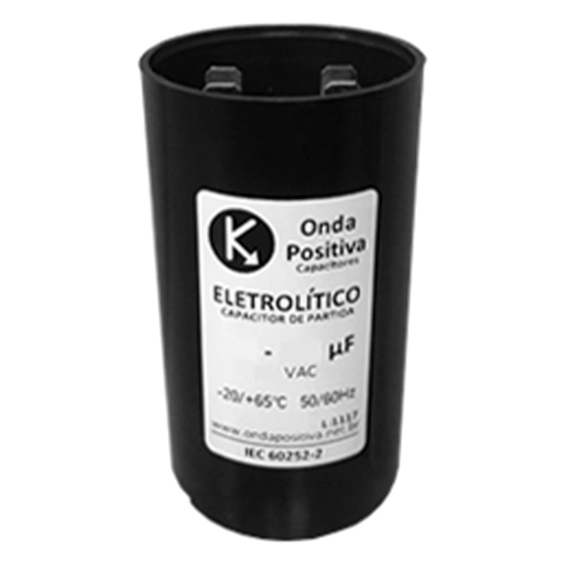 Capacitor Eletrolítico 110V 540uF-648uF Onda Positiva