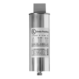 Capacitor Trifásico 380V 12,5 KVAR Onda Positiva