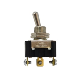 Chave 14103 Interruptor Alavanca Unipolar Reversora 15A 3 Posições Fixa Margirius Chave 14103 Interruptor Alavanca Unipolar Reversora 15A 3 Posições Fixa Margirius
