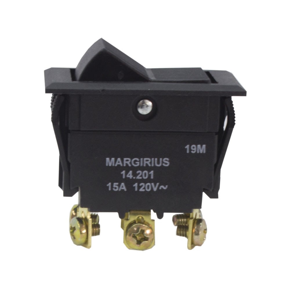 Chave 14201 Interruptor Tecla Bipolar Liga/Liga 15A 2 Posições