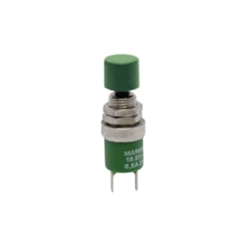 Chave 18531 Interruptor Botão 1A 1NA Verde Pushbutton Margirius