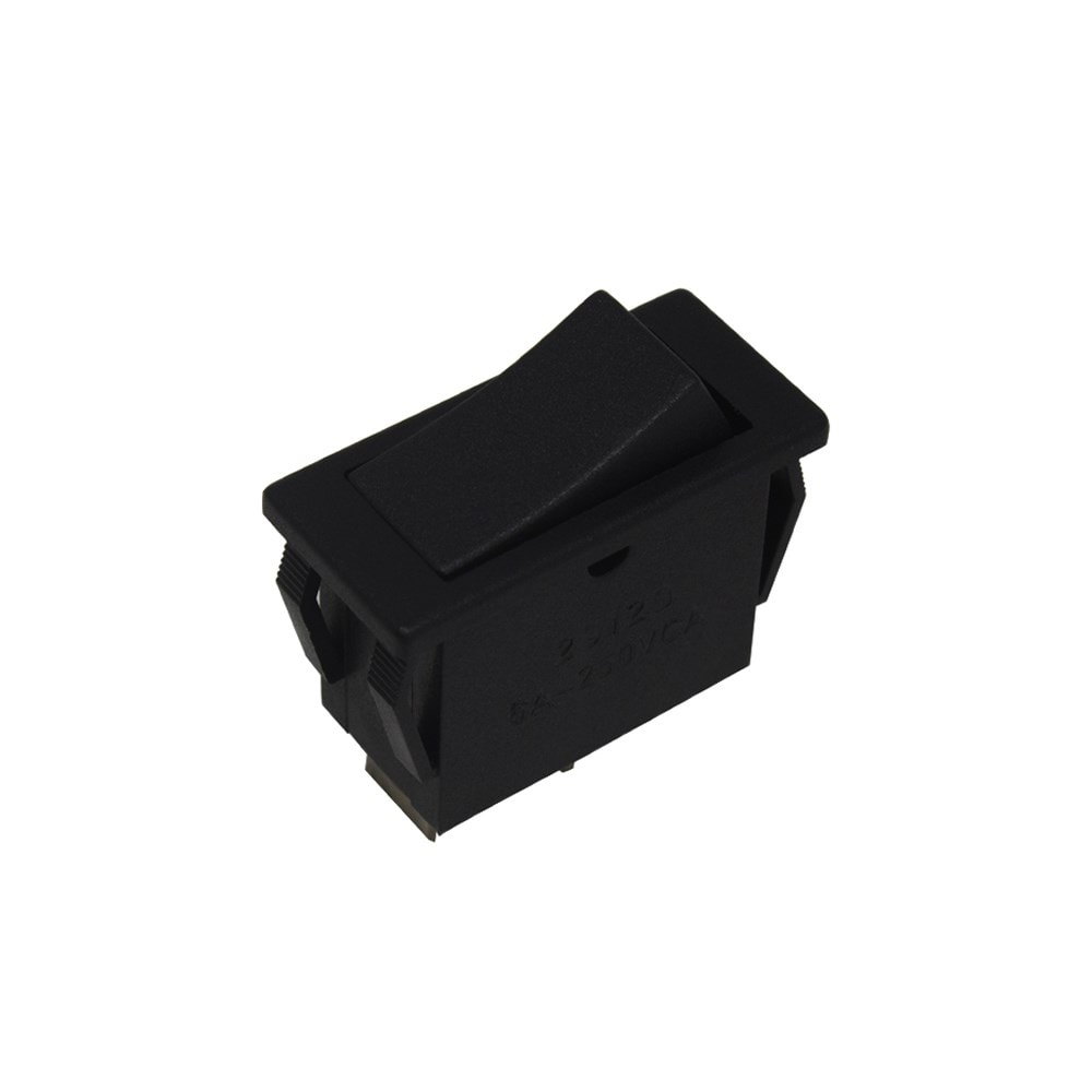 Chave 29123 Interruptor Tecla 6A 2 Posições Fixa Preto Margirius