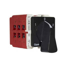 Chave Comutadora Reversora Tripolar 63A Metaltex Chave Comutadora Reversora Tripolar 63A Metaltex