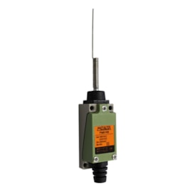Chave de Fim de Curso FM8169 1NA+1NF com Haste de Mola Ponta de Metal Metaltex Chave de Fim de Curso FM8169 1NA+1NF com Haste de Mola Ponta de Metal Metaltex