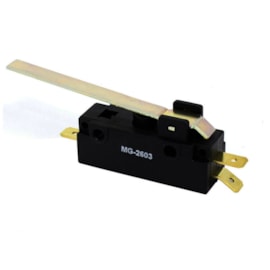 Chave de Fim de Curso MG-2603 1NA+1NF com Alavanca Longa Margirius Chave de Fim de Curso MG-2603 1NA+1NF com Alavanca Longa Margirius