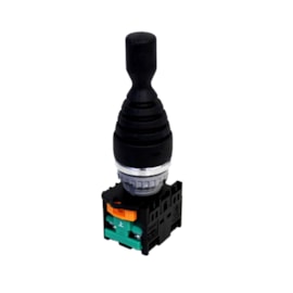 Chave Manipuladora TN2MR2R-2A 22mm IP65 2 Posições com Retorno Metaltex Chave Manipuladora TN2MR2R-2A 22mm IP65 2 Posições com Retorno Metaltex