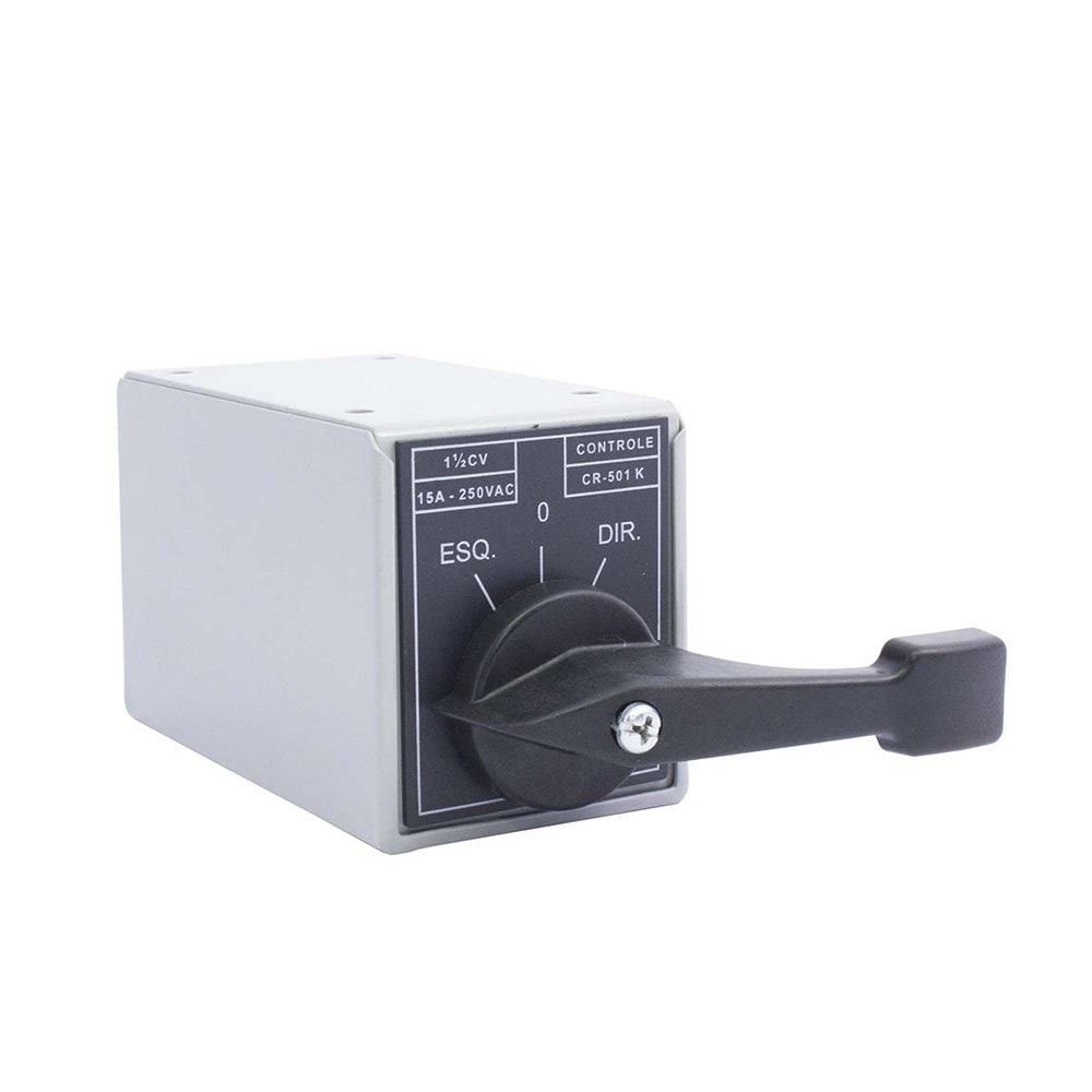 Chave Reversora Trifásica 220V 15A 1.5HP CR-501K Margirius