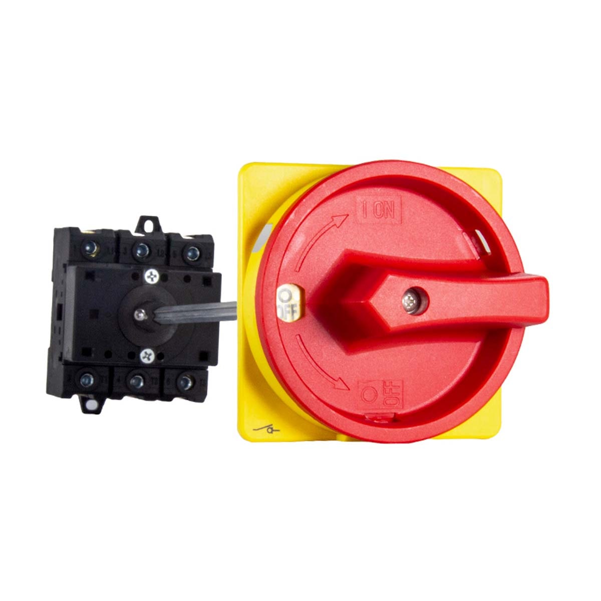 Chave Seccionadora 3P 100A Para Fundo De Painel Com Haste 300Mm