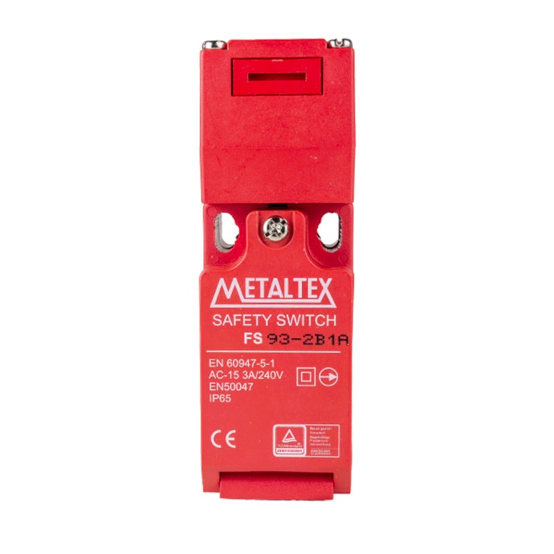 Chave Segurança Sem Atuador Fs93-2B1A 2Nf+1Na 3A/240Vca Metaltex