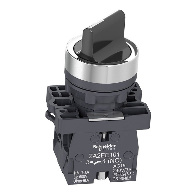 Chave Comutadora 22mm 2 Posições Com Retorno NAP2 45/01 Ace Schmersal