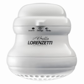 Chuveiro 3 Temperaturas Bello Banho Branco 5500W 127V Lorenzetti Chuveiro 3 Temperaturas Bello Banho Branco 5500W 127V Lorenzetti