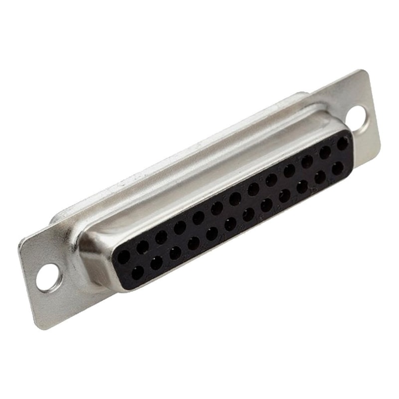Conector 25 Vias Fêmea Solda Fio Metaltex
