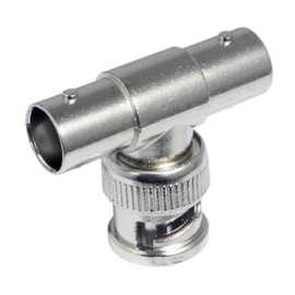 Conector BNC e Adaptador tipo T Eletroexpress Conector BNC e Adaptador tipo T Eletroexpress