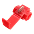 Conector Derivação 0,5 - 1,5Mm Vermelho Com 10Pcs Decorlux