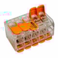 Conector Emenda 0,14 - 4,0Mm 10P 221-420 Com 15 Unidades Wago