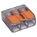 Conector Emenda  0,14 - 4,0Mm Tripolar 221-413 Com 04 Unidades Wago